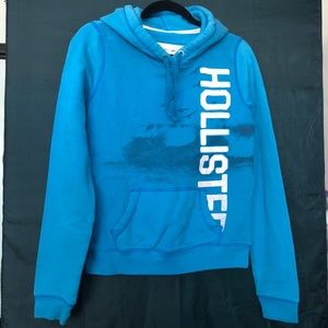 Hollister Blue Sweatshirt Hoodie